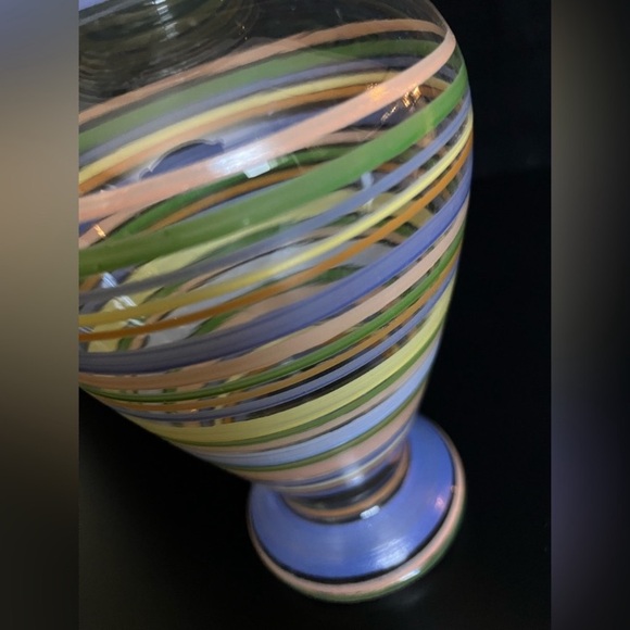 Colorful Stripes Small Vase - Picture 4 of 6